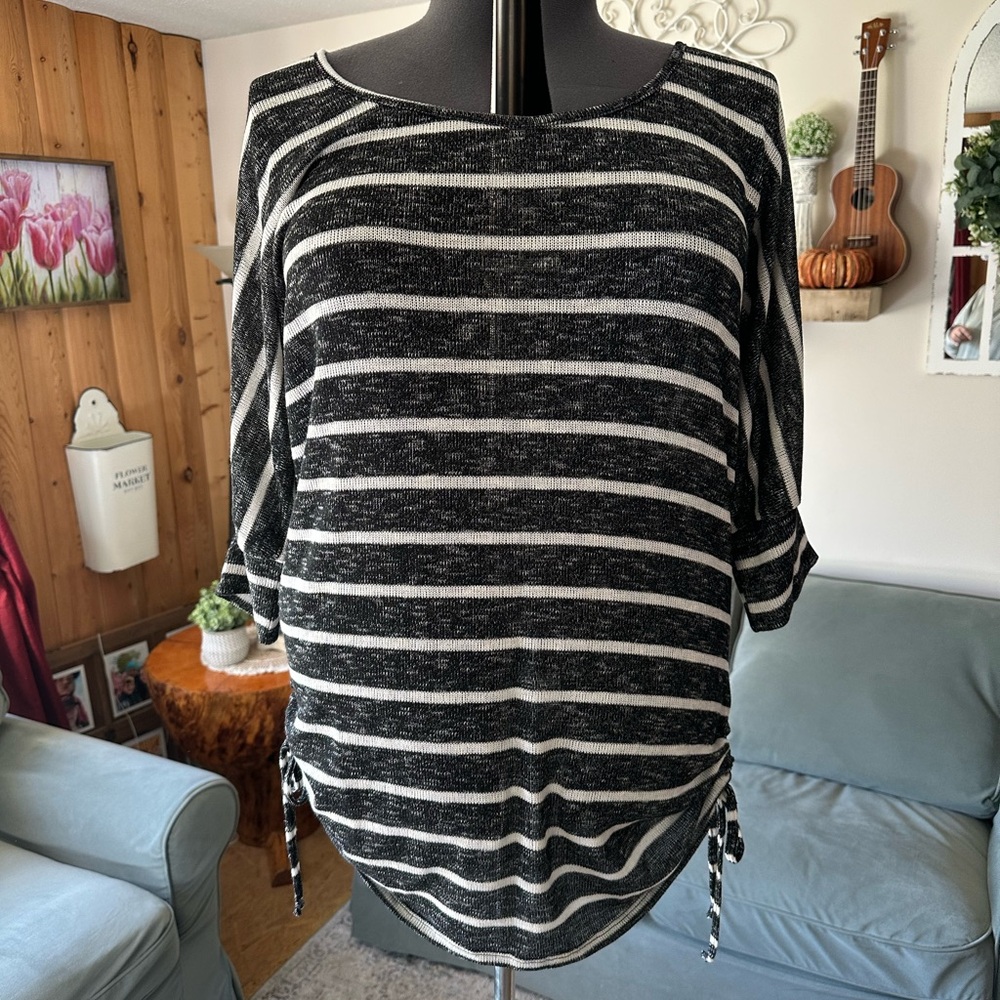 Torrid Striped Knit Top